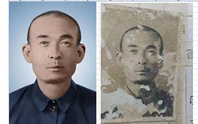 雁塔老照片修复-2